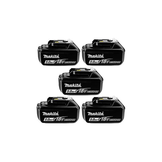 Promotional pack 5x Makita 197280-8 Battery BL1850B LXT 18 V 5.0Ah